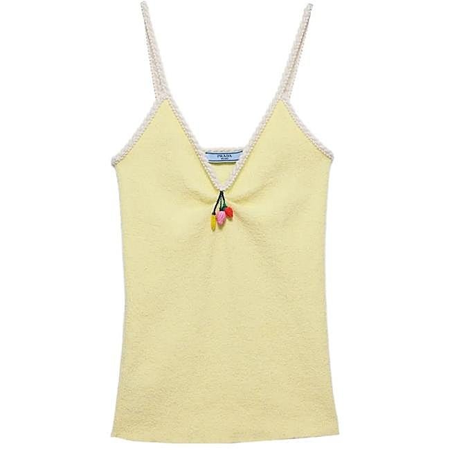 Top de tirantes de Prada, 1.300 euros.