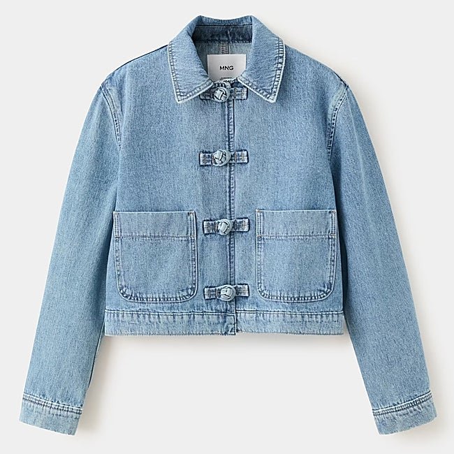 Chaqueta vaquera de Zara (39,99 euros)