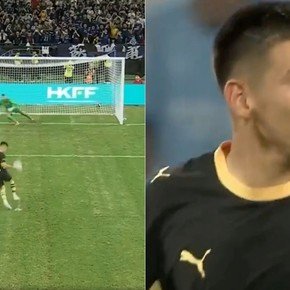 Echeverri volvió a jugar en el City: picó su penal en la derrota amistosa contra Inter