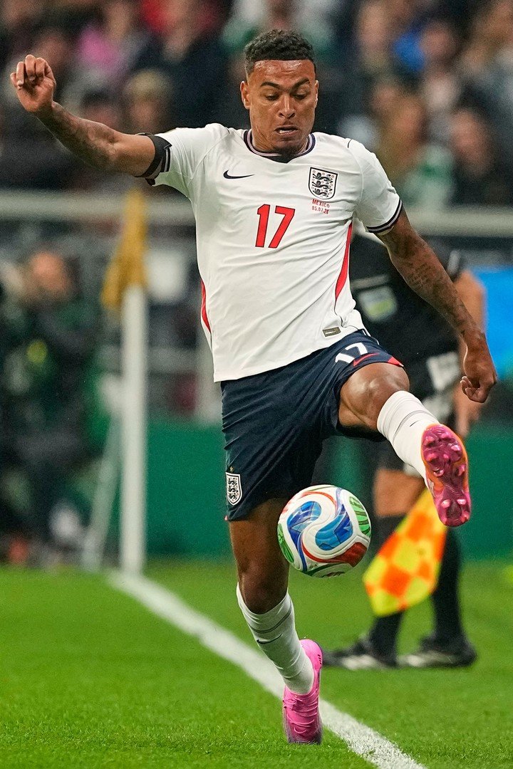 Rogers en el Mundial con Inglaterra.