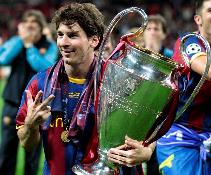 Leo, campeón de cuatro Champions. (AP Photo/Jon Super, File)