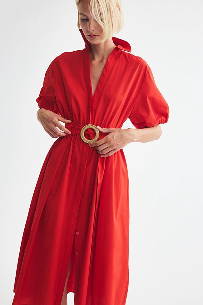 Vestido rojo de H&M (19,99 euros)