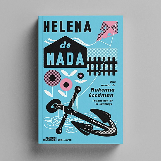 La portada de Helena de nada es de Julio Fuentes y la traducción, de Cecilio Santiago Gómez.