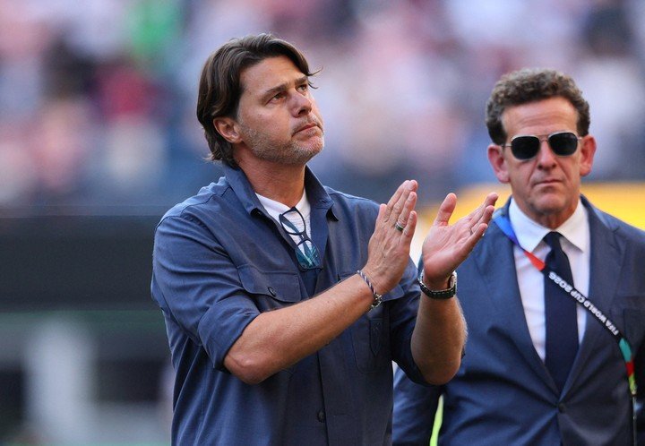 Mauricio Pochettino en el Mundial 2026. (Reuters/Blake Dahlin)