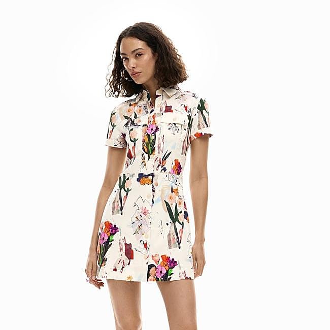 Vestido camisero de Desigual, 49,97 euros.