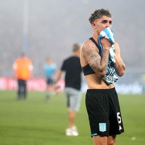 La emotiva despedida de Gastón Martirena de Racing: "Me llevo al club tatuado en el alma"