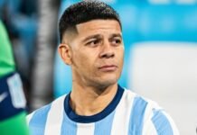 Racing pierde Marcos Rojo y arma una defensa nunca antes utilizada: la formación ante la Lepra mendocina