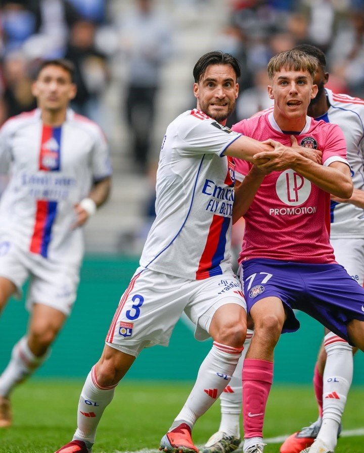 Tagliafico en el Lyon (Prensa Lyon).