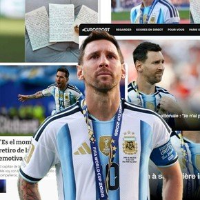 Qué dijeron en el mundo tras el retiro de Lionel Messi de la Selección Argentina