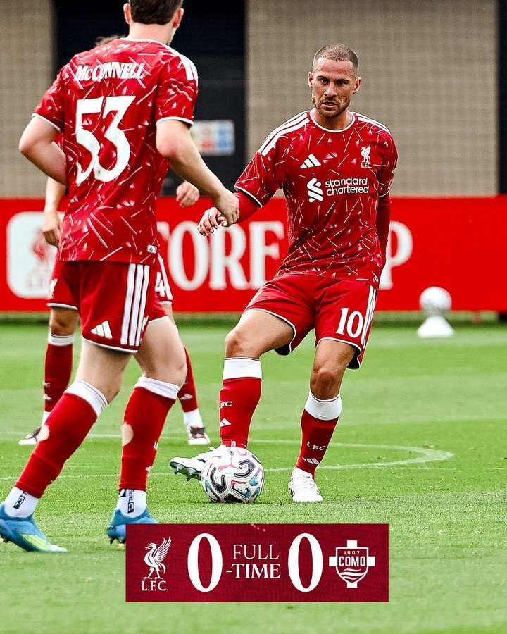 Alexis Mac Allister volvió a sumar minutos. (FOTO: Liverpool)