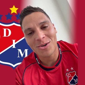 Juanfer Quintero en su presentación en el DIM: "Es el club que amo" y ¿una indirecta a Coudet?