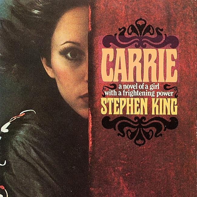 Portada de la primera edición de Carrie.