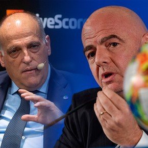 El duro comunicado con el que Javier Tebas pidió la renuncia de Infantino: "Esto es solo la punta del iceberg"