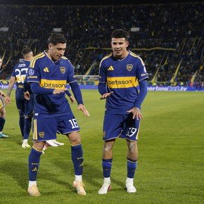 El motivo detrás del festejo "del Apache" de Flores y Merentiel, después del golazo del pibe