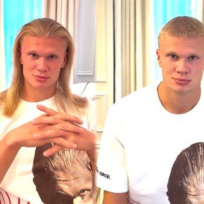 El radical cambio de look de Erling Haaland y la divertida reacción de Pep Guardiola al verlo 