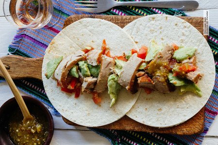 Tacos de atún