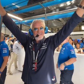 Video: la reacción de Briatore y del equipo tras la sorpresiva pole de Gasly en Monza