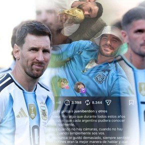 El conmovedor mensaje que De Paul le dedicó a Messi por su despedida en la Selección: "Me lo voy a llevar toda la vida"