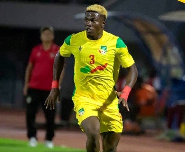 Tamimou Ouorou, ante Mauritania (prensa Benín).