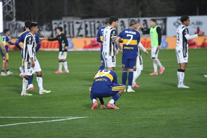 Gimnasia de Mendoza se lo empató en la última a Boca (Foto: Ramiro Gomez).