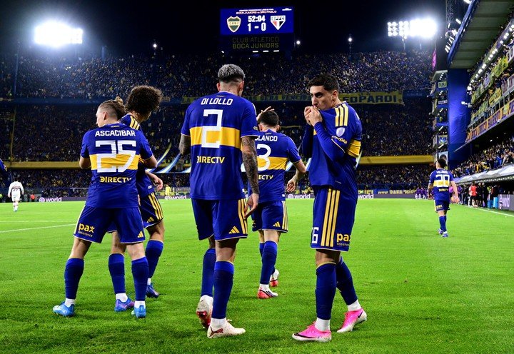 Boca viene de ganarle a San Pablo en La Bombonera (REUTERS).