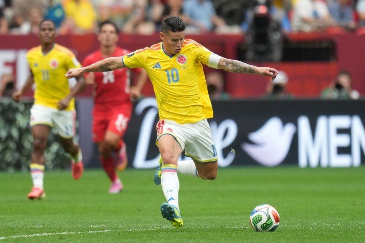 James en el Mundial 2026. (EFE)