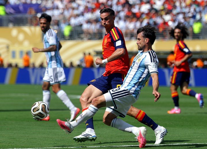 Fue titular contra Argentina en Estados Unidos. 
