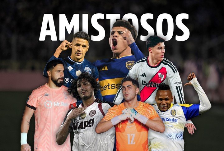 Arce, Flores, Andrada, Galíndez, Canale, Mele y Campaz.