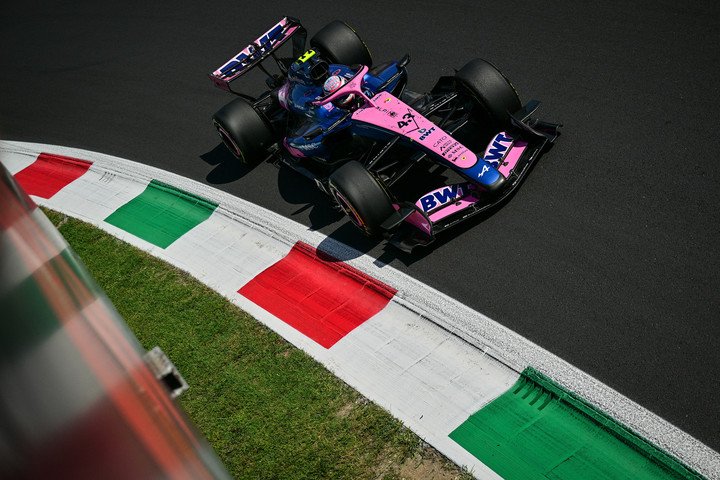Franco Colapinto en acción durante el pasado GP de Monza, donde cruzó la meta 9°.
