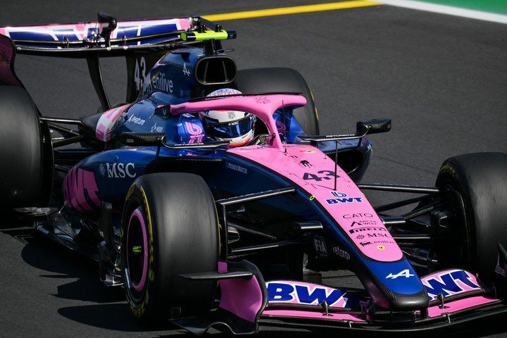 Franco Colapinto acelerará desde este viernes en el GP de España, en Madrid.