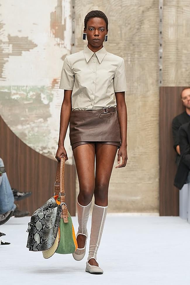 Look de Marni durante la Semana de la Moda de Milán.
