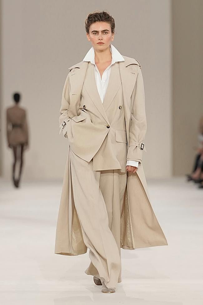 Look del desfile de Max Mara durante la Semana de la Moda de Milán.