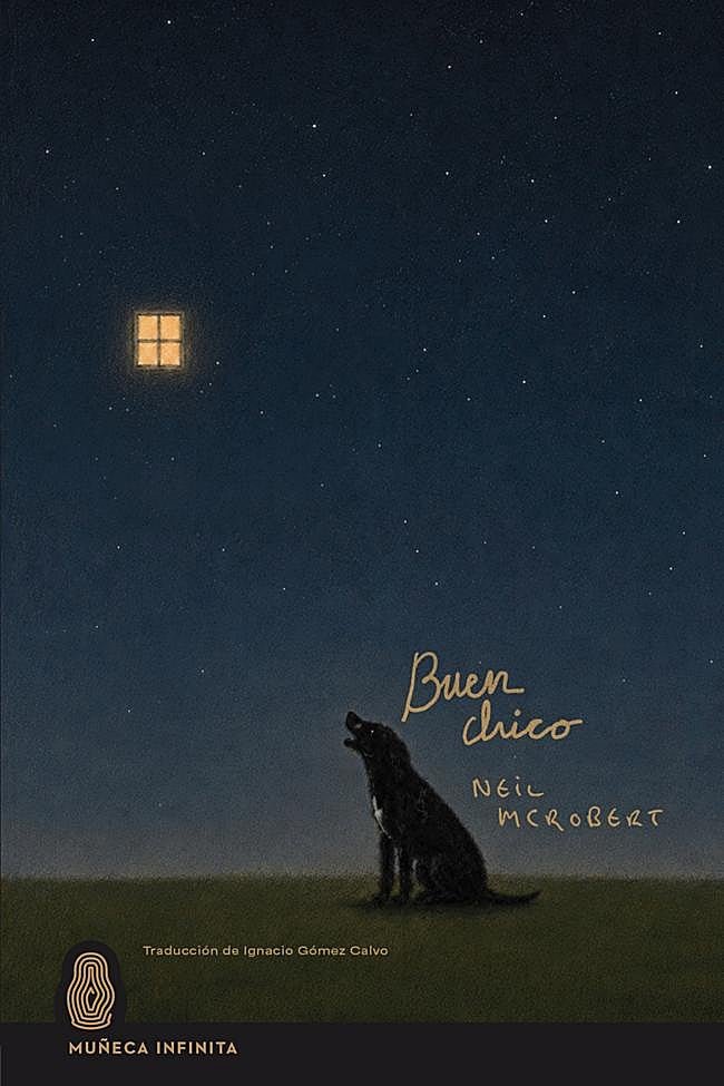 Portada de la novela de Neil McRobert, Buen chico.