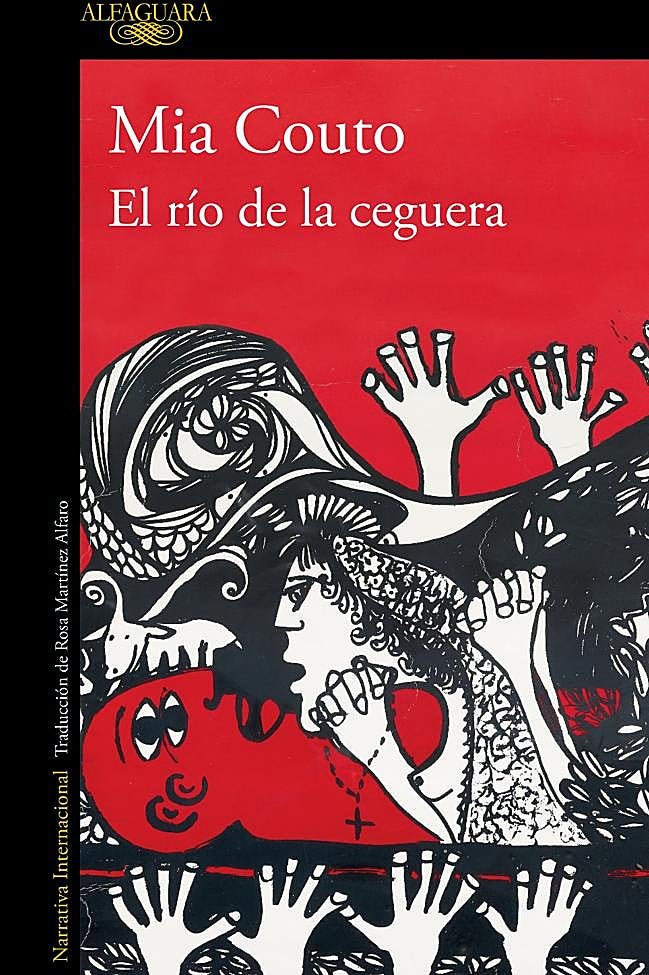 Portada de El río de la ceguera, la novela de Mia Couto.
