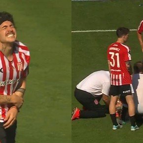 Increíble: Gabriel Neves se lesionó y Jalil Elías, que lo reemplazó, también