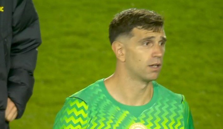 Dibu Martínez en el Chelsea.