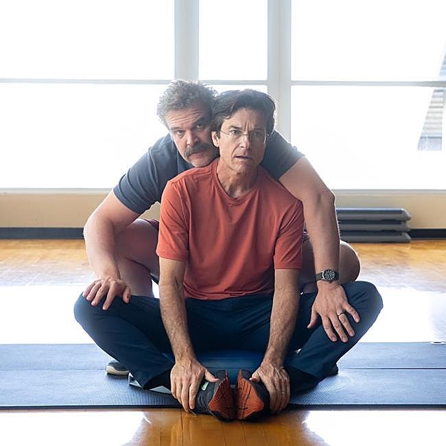David Harbour y Jason Bateman en una imagen de DTF St. Louis.