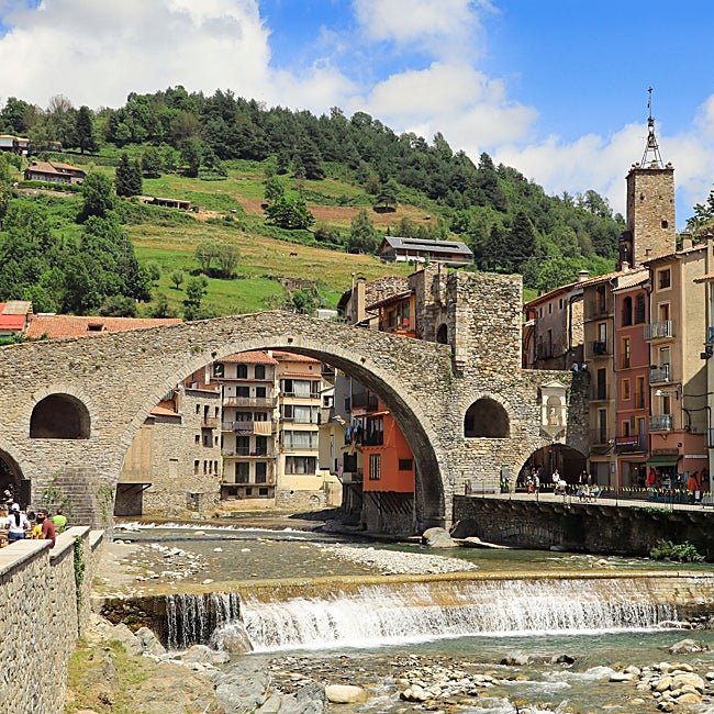 Camprodon, en el Pirineo de Girona, fue lugar de veraneo de la burguesía catalana.