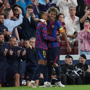 Debut con baile: el Barcelona aplastó al Feyenoord por la Champions League 