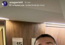 El encuentro especial de Ortega con Otamendi: «Siempre River»