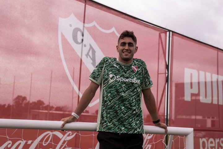 Santiago Mele llegó en el último mercado de pases. (Foto: Prensa Independiente)