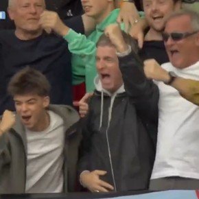 Video: el desahogo de Noel Gallagher tras el gol del Manchester City en el clásico