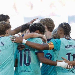 Con un doblete de Lamine Yamal, Barcelona volvió a golear y van...