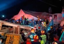 En un pueblo mexicano eran las fiestas patronales: tenían pirotecnia en la iglesia, estalló e hizo un desastre