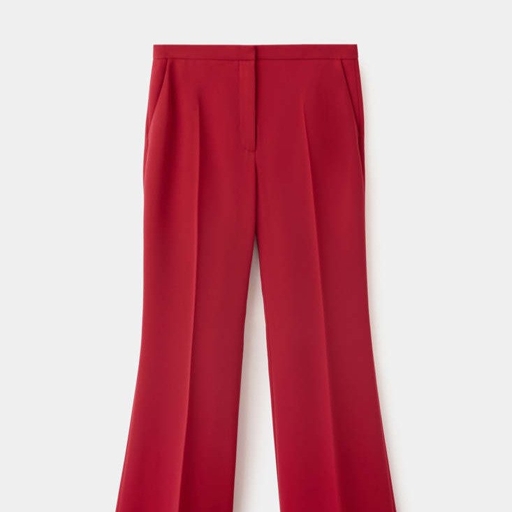 Pantalón traje tiro alto