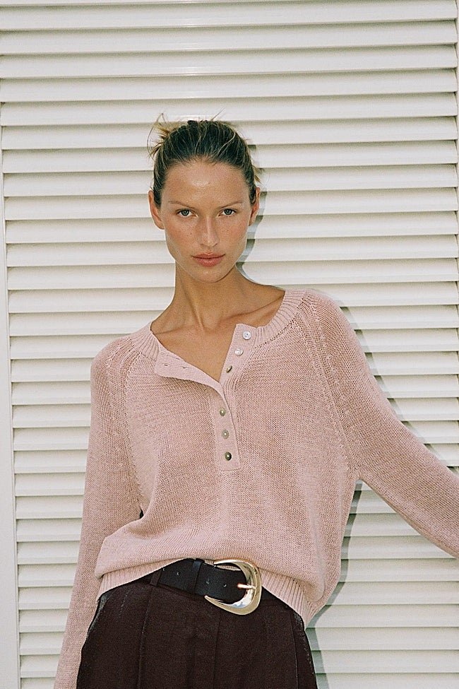Jersey rosa de Zara (29,99 euros)