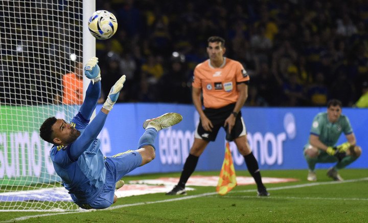 Alvaro Montero fue el héroe de Boca (Foto: FOTOBAIRES).
