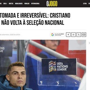 En Portugal ya anunciaron que Cristiano Ronaldo no jugará más en la selección