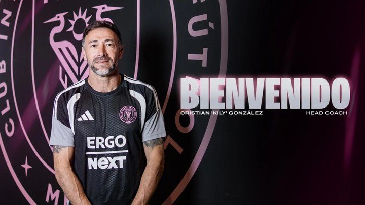 Kily González presentado en Inter Miami.