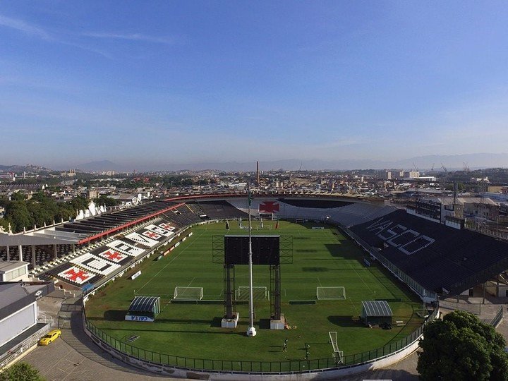 El Estadio Sao Januario, la casa del Vasco.